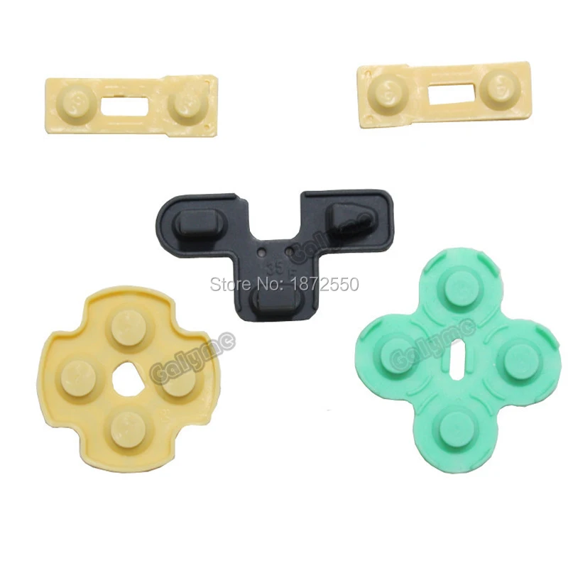 10 компл./лот горячая Распродажа желтый и зеленый цвет запчасть для Playstation 2 PS2