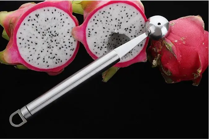 1 шт. ложка для мороженого из нержавеющей стали|Ложки и лопатки дыни| |