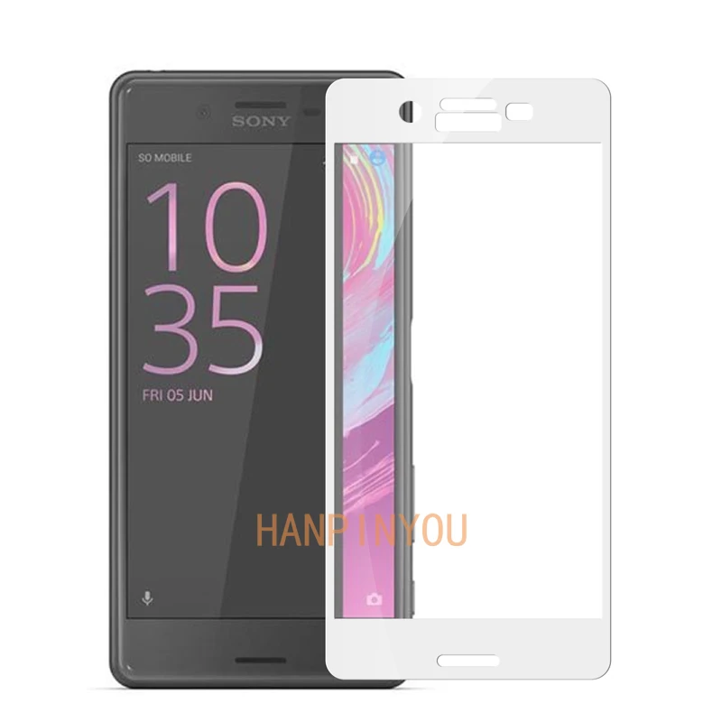 Для Sony Xperia X F5121 / Performance Новинка твердость 9H 2.5D полное покрытие Закаленное стекло