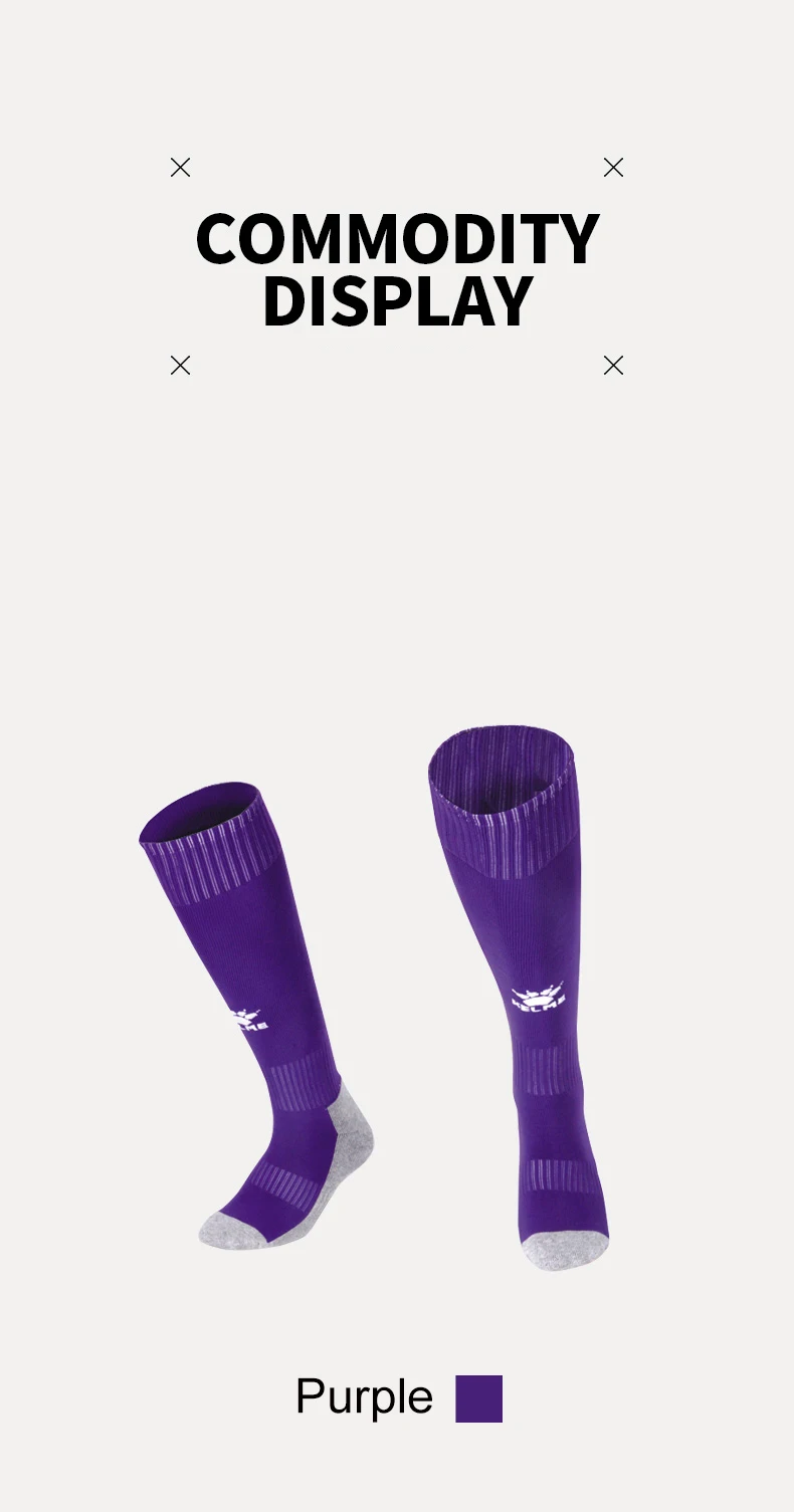 KELME/Детские носки для футбола; детские дышащие спортивные Гольфы выше колена; K15Z931