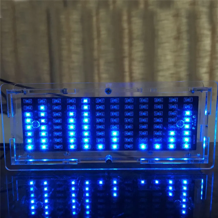 CNIKESIN Diy KS16 фантазия Кристалл звуковая колонка светильник куб светодиодный музыкальный спектр уровень дисплей Электронный производство DIY kit
