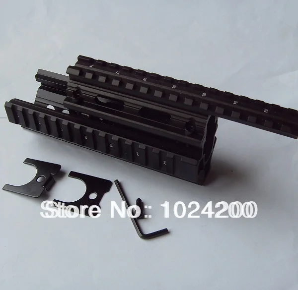 Высокое качество алюминиевый Тактический 7 62x39 Quad Rail Handguard Mount AK handguard|quad rail handguard|rail
