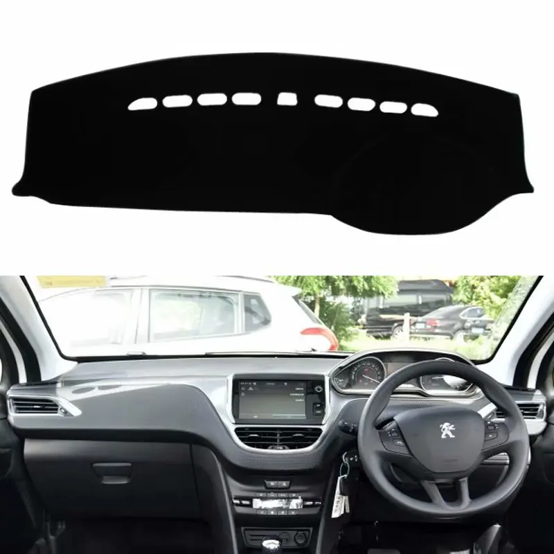 Для peugeot 208 2008 2012 2013 автомобиля для укладки покрытия Dashmat тире коврик козырек от солнца приборной панели ковровые покрытия