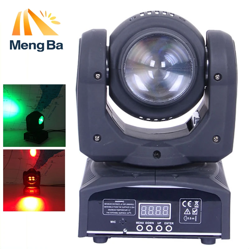 MengBa светодиодный луч мыть 2in1 двойными бортами 4x10 Вт + 1x12 RGBW 15/21 каналов DMX 512 с