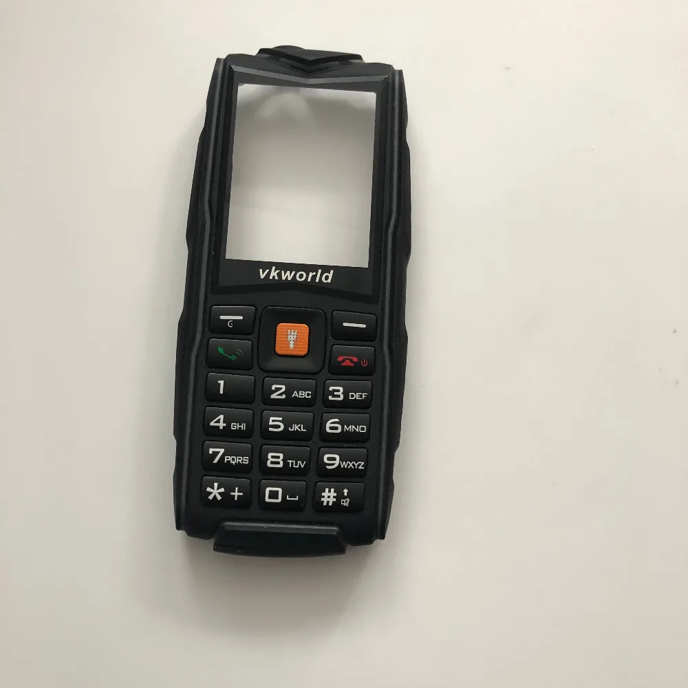 Подержанный сенсорный экран + рамка для VKworld New V3 водонепроницаемый IP68 2 4 дюйма