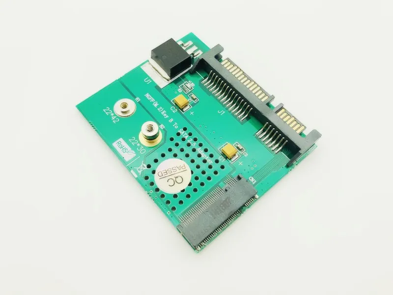 Переходник NGFF ( M2 ) SSD на SATA 2 5 дюйма M.2 SATA3 конвертируемая светодиодный 3 В