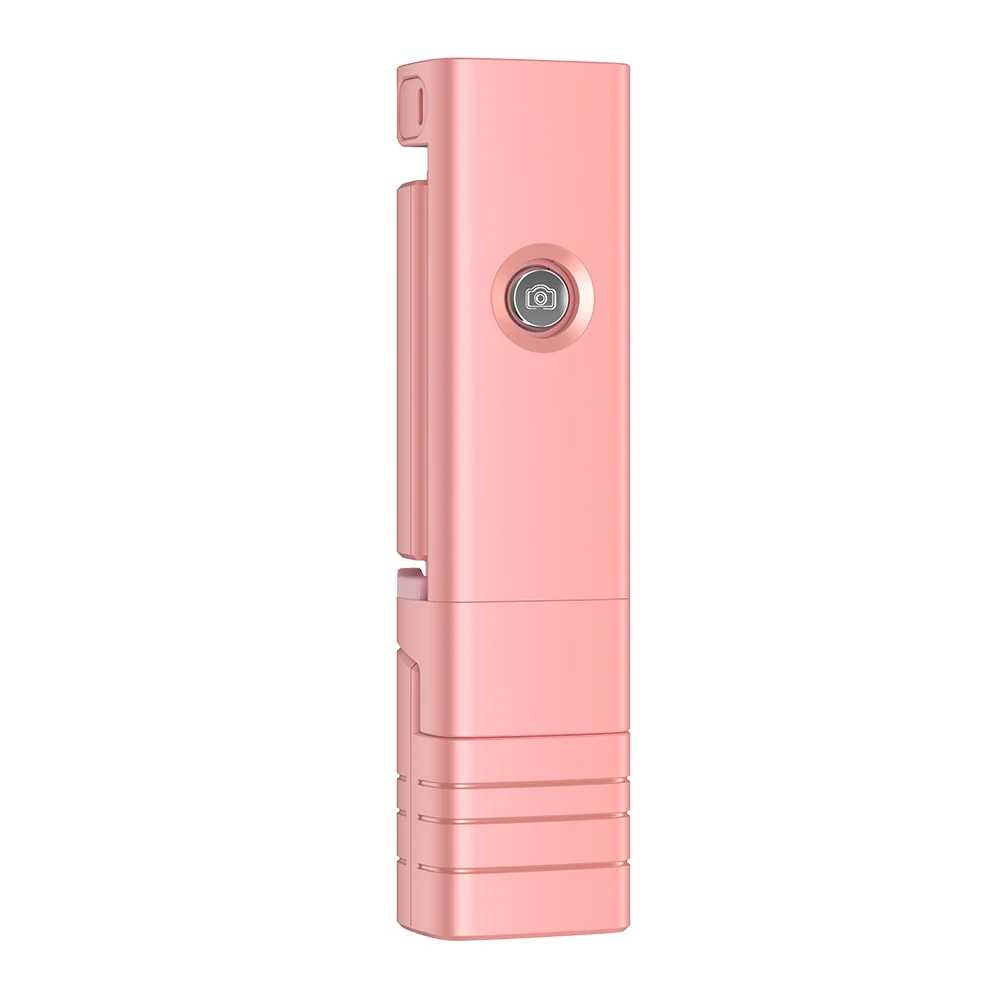Pink RAXFLY светодио дный светодиодная вспышка Bluetooth селфи палка для Xiaomi samsung селфи палка складной ручной монопод Штатив для iPhone X XR XS Max селфи палка палка для селфи - Цвет: Pink