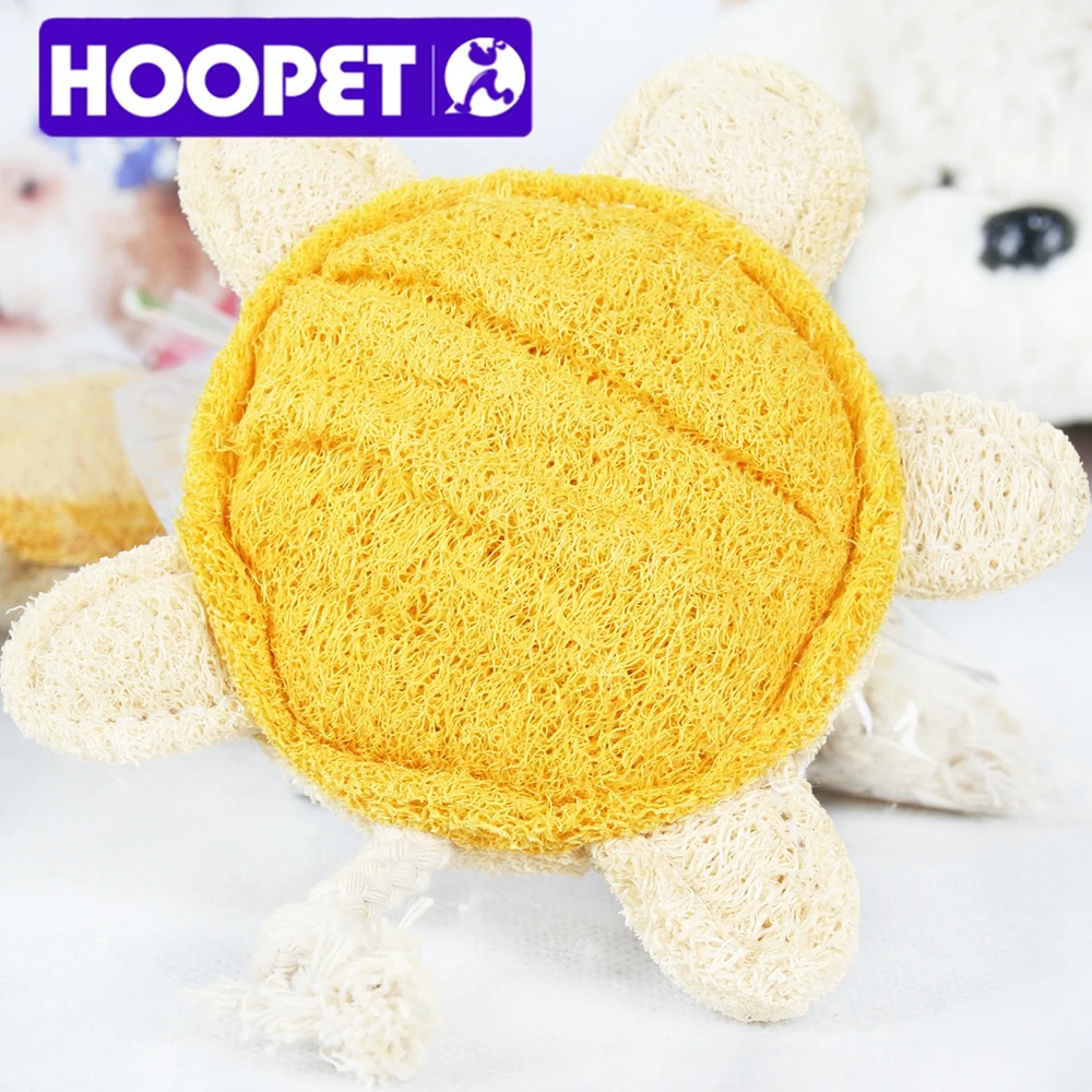 HOOPET Pet Toy Tortoise Shaped Loofah Sponge Dog Cat Chew Teeth Cleaning|pet toys|dog toy teethtoy pet |