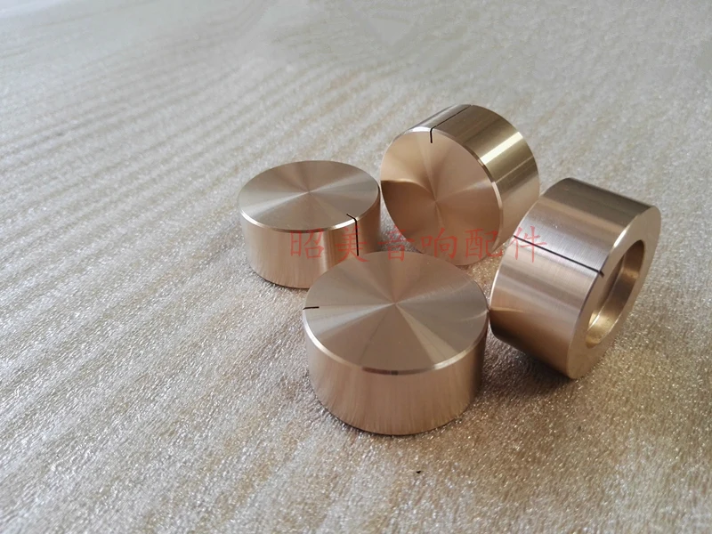 

Amplifier chassis accessories ys007 Aluminum Knob Silver / Gold Diameter 32mm height 15mm