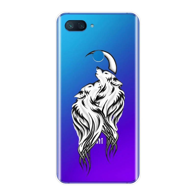 Soft Phone Case For Xiaomi MI A1 A2 Lite Mi5 Mi6 Mi8 Silicone Animal Back Cover Mi 5 5C 5S 5X 6 6X Plus 8 SE | Мобильные телефоны и