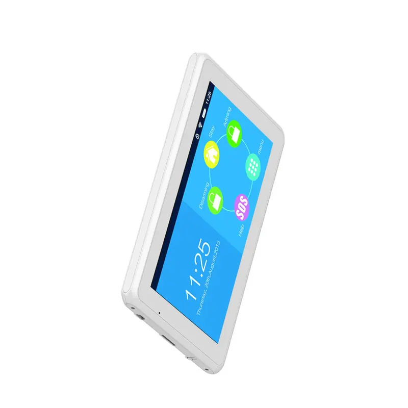 KERUI K7 wifi GSM умная охранная домашняя сигнализация 7 дюймов TFT дисплей с магнитом на
