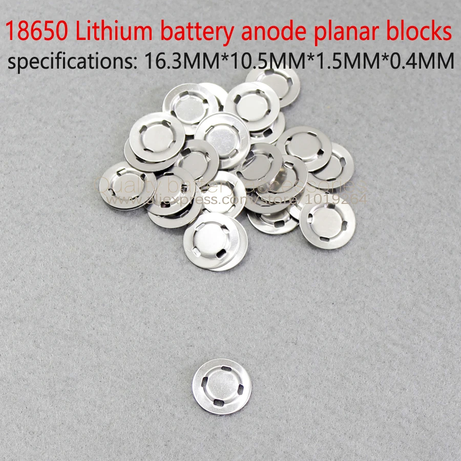 18650 lithium battery can be spot welding positive flat head cap 18650 lithium battery positive flat head cap battery accessorie