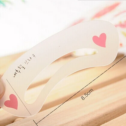 3 вида стилей трафарет для бровей многоразового использования карандаш стойкая