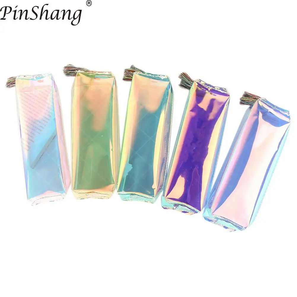 PinShang модная сумочка шикарная Лазерная градиентная цветная Большая