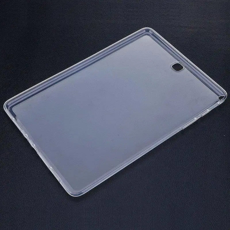 Чехол для Samsung Galaxy Tab A 9 7 SM T550 T555 P550 P555 чехол 360 Full Protecive мягкий из ТПУ прозрачные