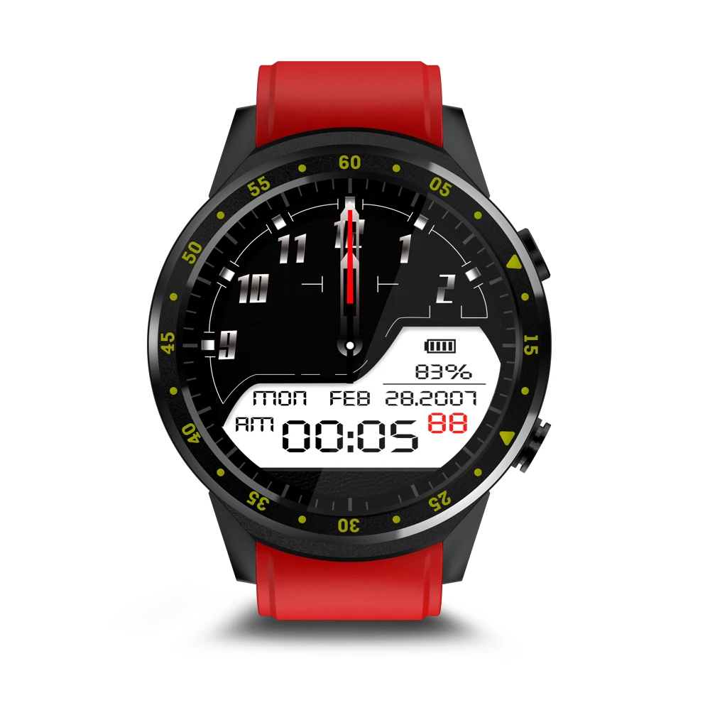 SIAJE F1 Sport Smart Watch with GPS Camera Support Stopwatch Bluetooth Smartwatch SIM Card Wristwatch for Android IOS Phone | Электроника