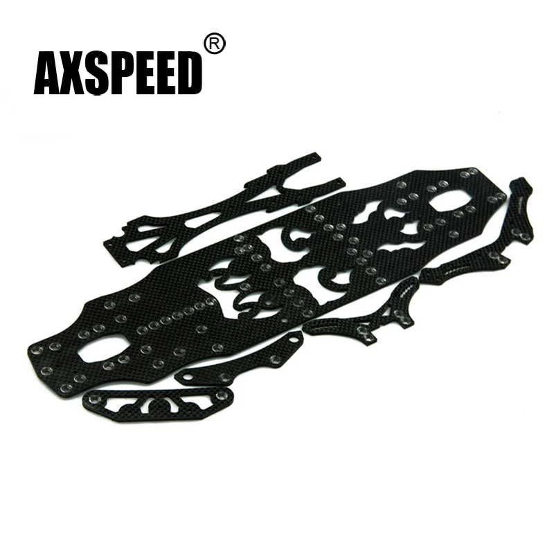AXSPEED 1 набор металлических карбоновых шасси для RC Sakura D4 1/10 RWD AWD спортивный