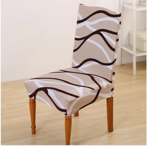 

Europe style Universal chair covers spandex cubresillas super elastic fundas silla dining chair seat cover