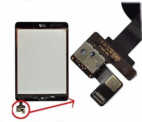 Для IPAD Mini 1/2 белый/черный дигитайзер сенсорный экран передний дисплей стекло в