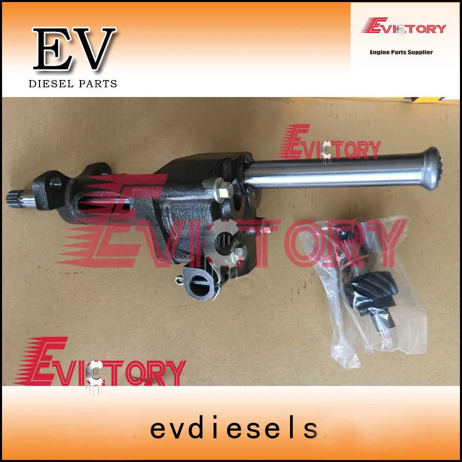 

Fit for Hiatch EX220 6BG1 6BG1T Oil pump with gear