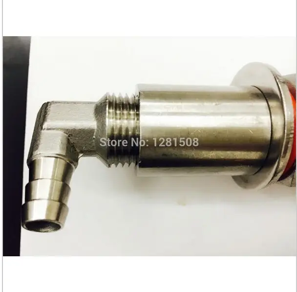 Beer Brew Pipe fitting Weldless Whirlpool Arm Homebrew kettle ball valve kit with 1/2&quot barb and weldless bulkhead | Дом и сад