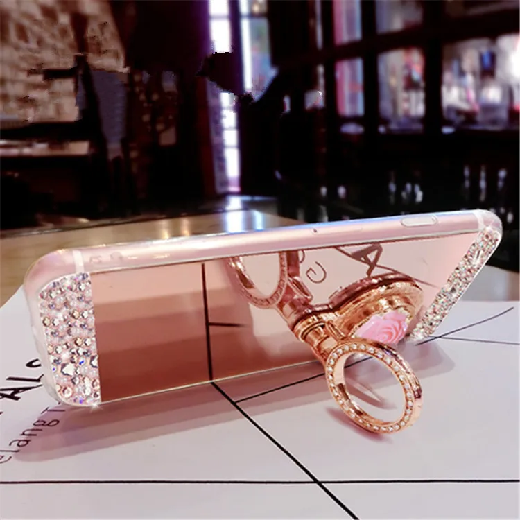 Чехол XSMYiss для iPhone X XS MAX XR 5 5S SE 6 7 8 7/8plus plus роскошный силиконовый зеркальный чехол с