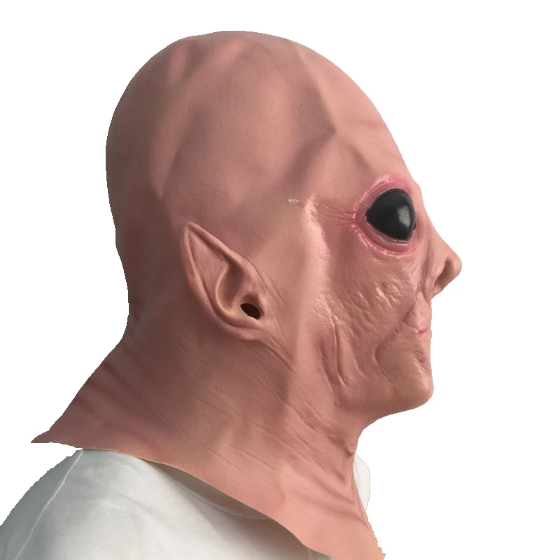 Реалистичные наземные и латексные маски для взрослых НЛО инопланетянин полный