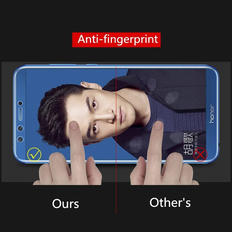 Полное Защитное стекло для Huawei Honor 9 Lite 8C 8X8 S 7A 7C 7X Pro играть C8 X8 S8 A7 C7 X7 экран