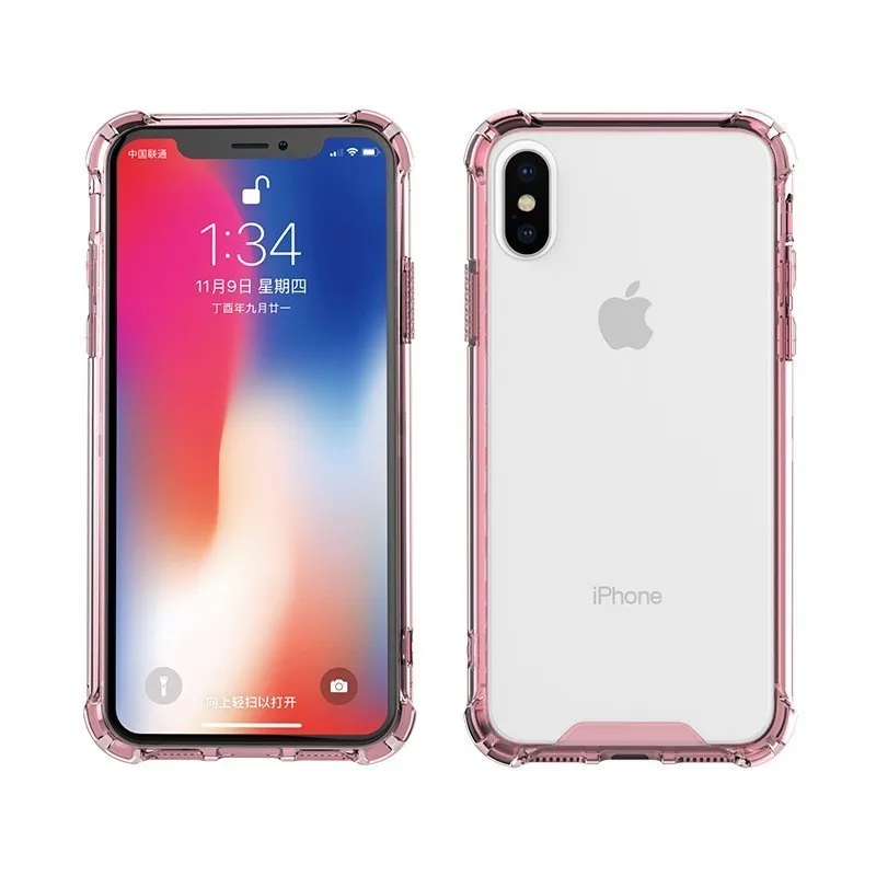 Для Iphone 7 Чехол для 8 6 6s Plus X Xr XS Max роскошный брендовый прозрачный мягкий ТПУ