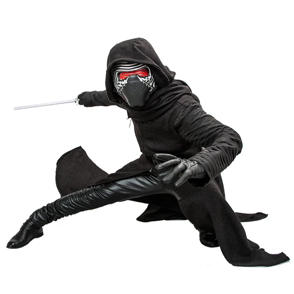 Костюм для косплея XCOSER Kylo Ren версии V3 костюм из фильма VII злодейский черный