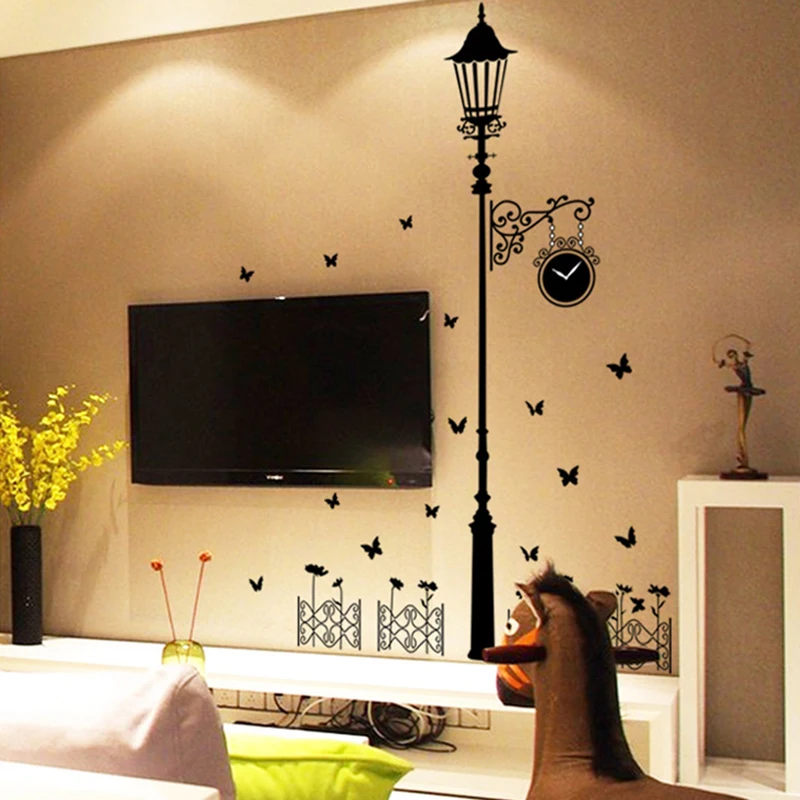 Dozzlor Chlidren Living Room Wall Stickers DIY Home Sticker Bedroom Poster Accessories Wedding Decoration Hot | Дом и сад