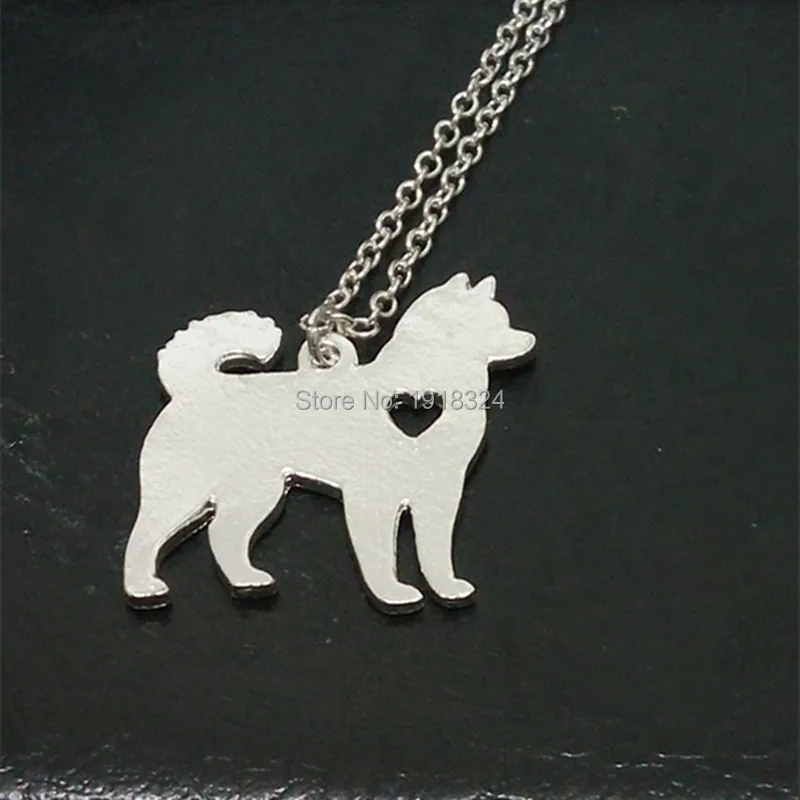 1 шт только $1 00 Colar ожерелье с Хаски Сибирской Аляски маламут Акита на заказ собака