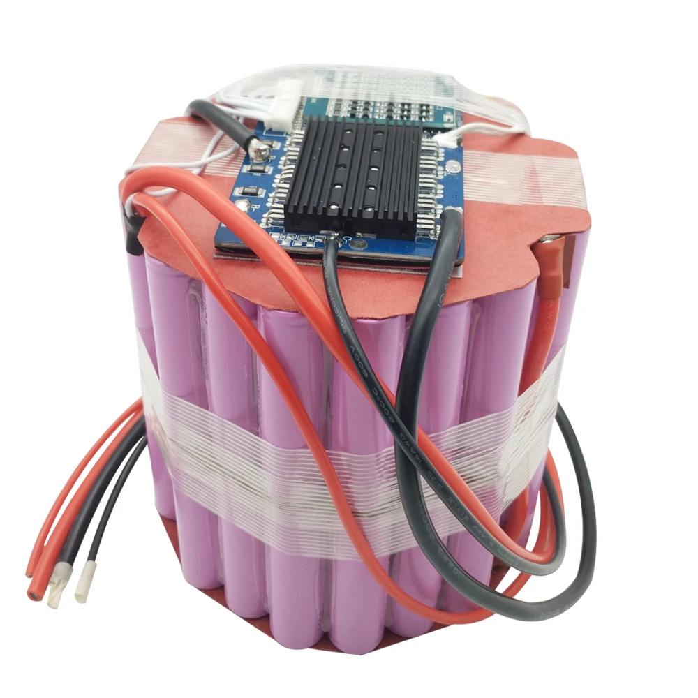 

12S8P 44.4V 28Ah Rechargeable Li-ion Battery Pack for Scooter Electric Bike Battery Power Supply Lighting Lithium-ion Batteries