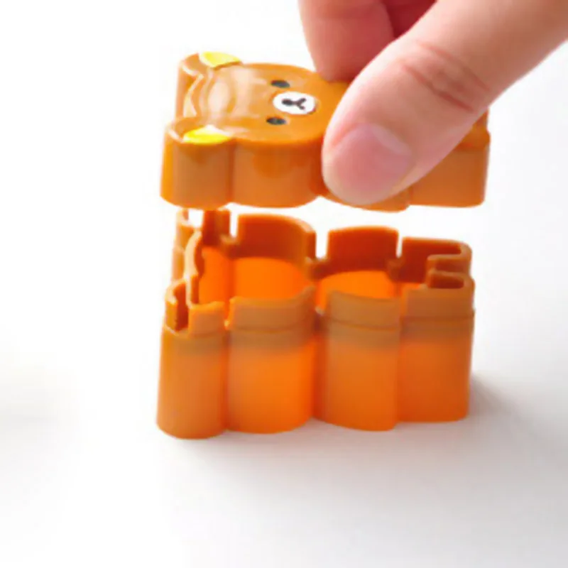 1 пара милый мультфильм форма медведь и курица DIY Форма для риса в суши и овощей ролл формы 9 для Прямая поставка