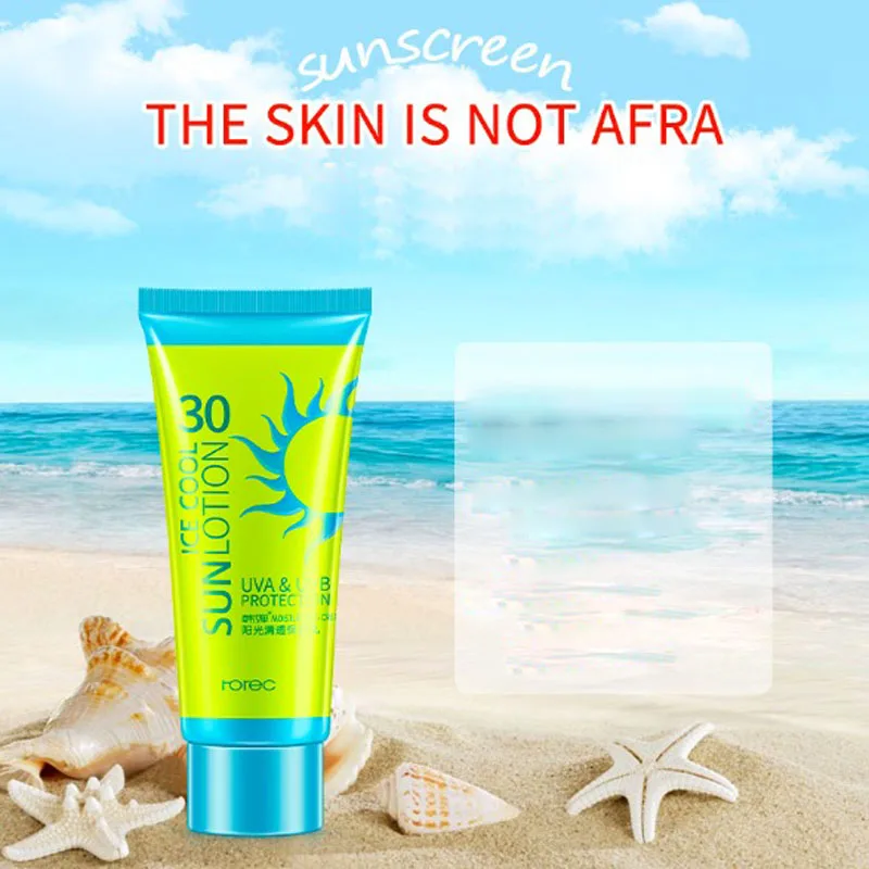 Солнцезащитная эмульсия SPF30 PA + после солнца гель для восстановления лица