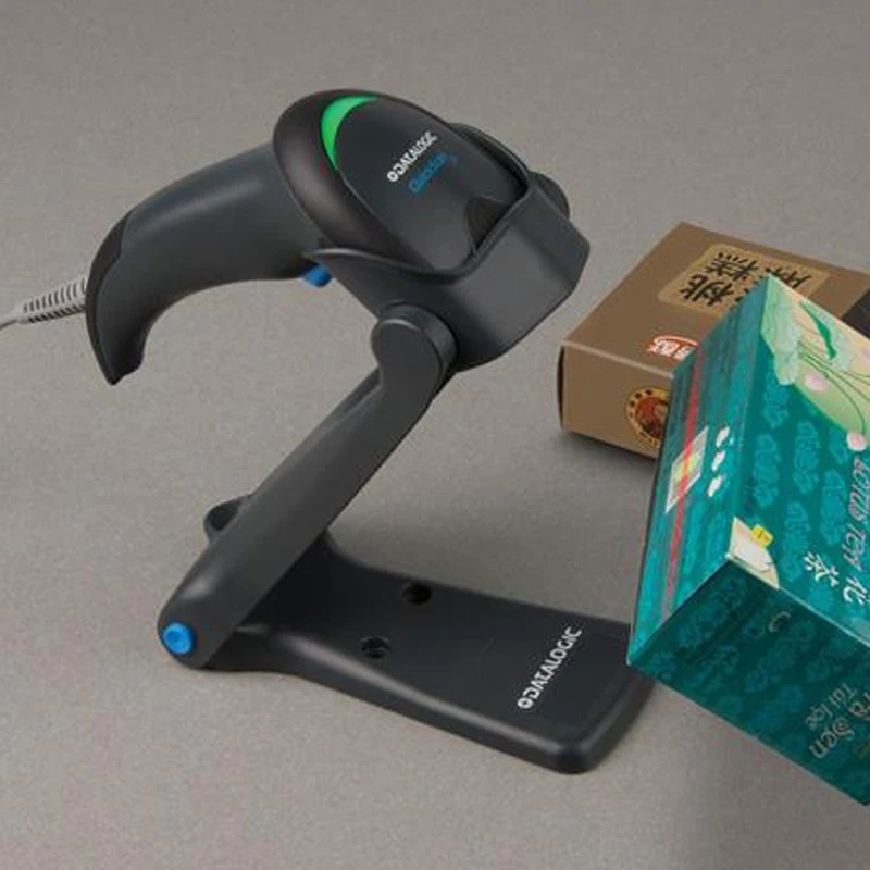 Сканер штрих кодов Datalogic QW2120 сканер QuickScan Lite QW2100 1D USB зеленая точка Черный кабель