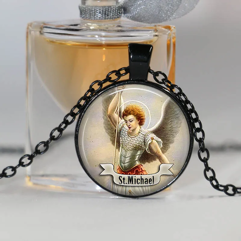 Подвеска с Майклом подвеска изображением святого Майкла подарочные украшения