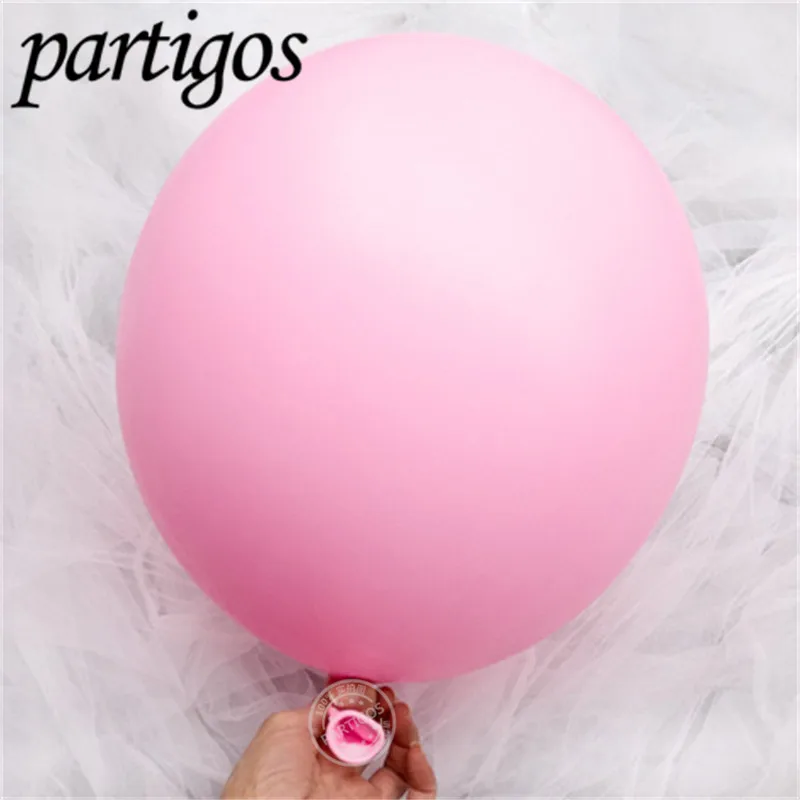 5pcs Pink 5 шт. 24 дюйма латексные шары Макарон цветные свадебные украшения балоны Детские День рождения День Святого Валентина декоративный шар - Цвет: 5pcs Pink