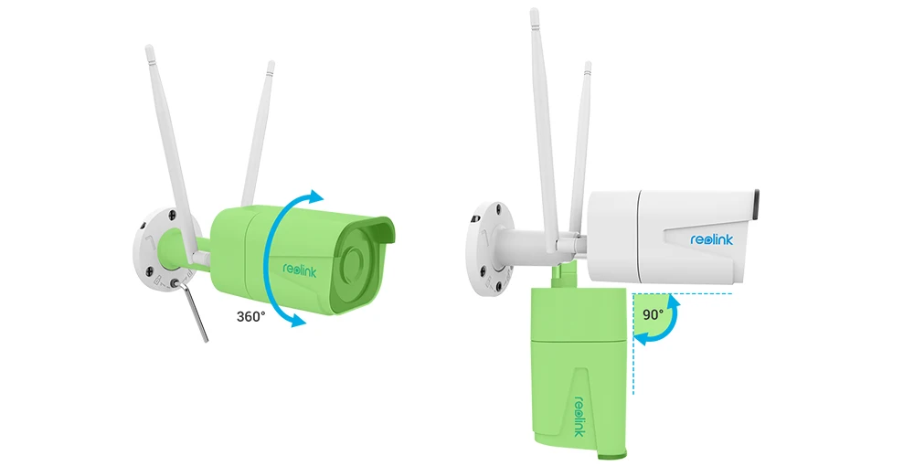 Reolink камера безопасности 5MP 2,4G/5G WiFi камера HD 4x оптический зум Встроенный слот для sd-карты ночное видение Пуля IP камера RLC-511W