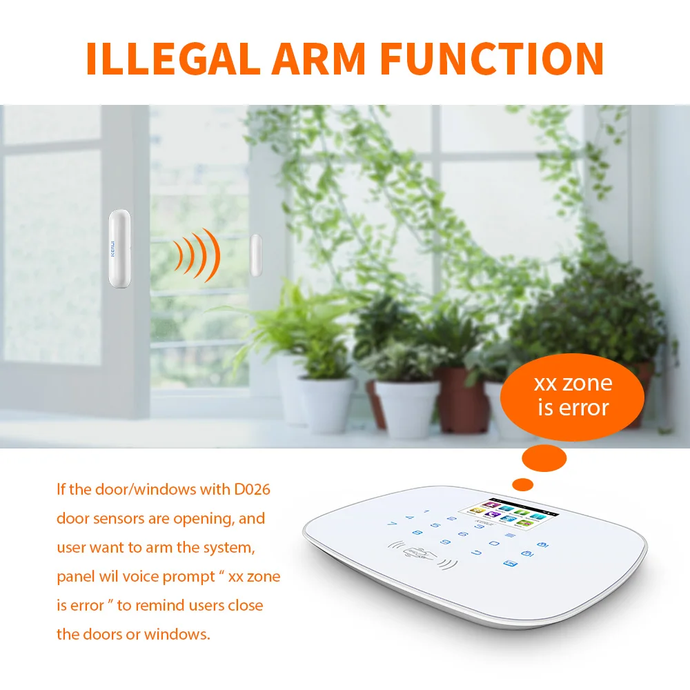 KERUI W193 3g wifi PSTN GSM домашняя охранная система Alarme комплекты белый lcd 2,4 дюймов TFT цветной экран дисплей сигнализация s
