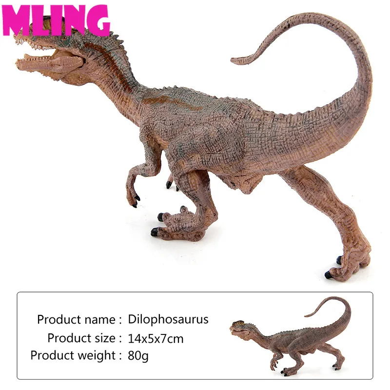 Diloposaurus Парк Юрского периода Динозавр серия головоломка обучения развивающая