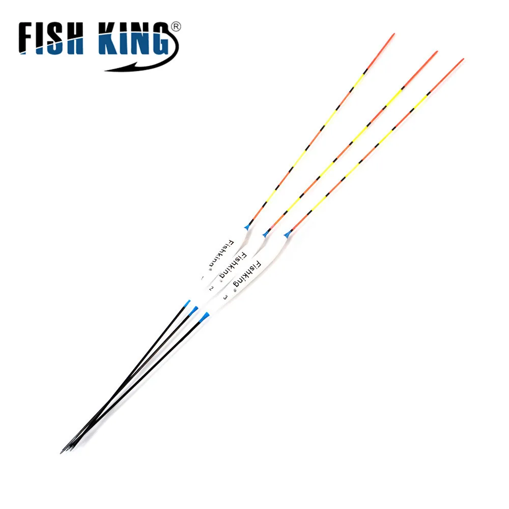 FISH KING рыболовный поплавок Barguzinsky Fir 3 шт./лот добберы для рыбалки на карпа