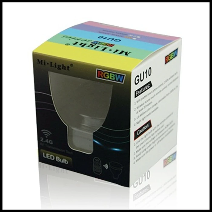 Milight GU10 5 Вт лампочка Mi Light Lampada Led RGBW RGBWW прожектор изменение цвета затемнения лампа 2,4 г пульт дистанционного управления Wi-Fi приложение контроллер