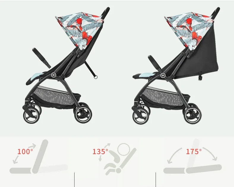 Детский ходунок goodbaby, портативный складной светильник вес детских колясок, землю на самолете Детские коляски, kinderwagen, портативная коляска, детская коляска, детская коляска