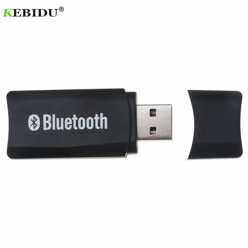 KEBIDU Bluetooth приемник A2DP ключ стерео Музыка Аудио приемник беспроводной USB адаптер для автомобиля AUX Android/IOS мобильный телефон