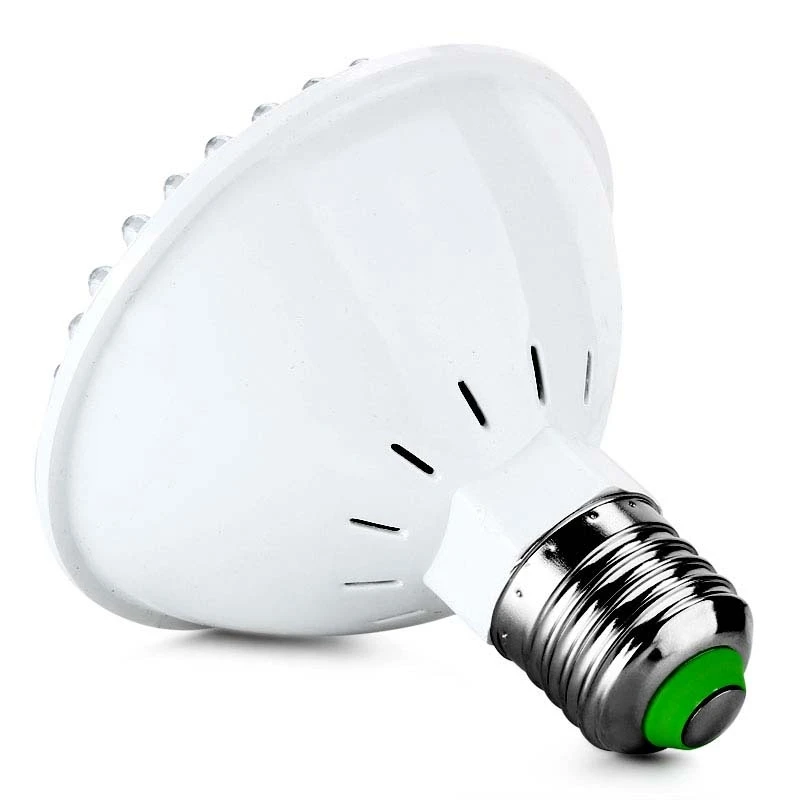 Лидер продаж ультраяркая пластиковая ультрафиолетовая лампа E27 220 светодиодов в