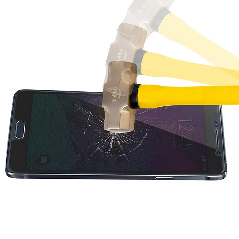 Закаленное защитное стекло для Note 5 4 3 ЖК экрана с защитой от шпионов Защитная