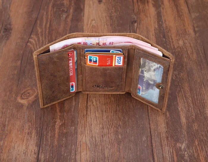 Бренд MS мужские кошельки цена в долларах кошелек из натуральной кожи держатель