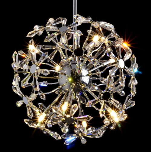 Современный минималистичный подвесной светильник из кованого железа с