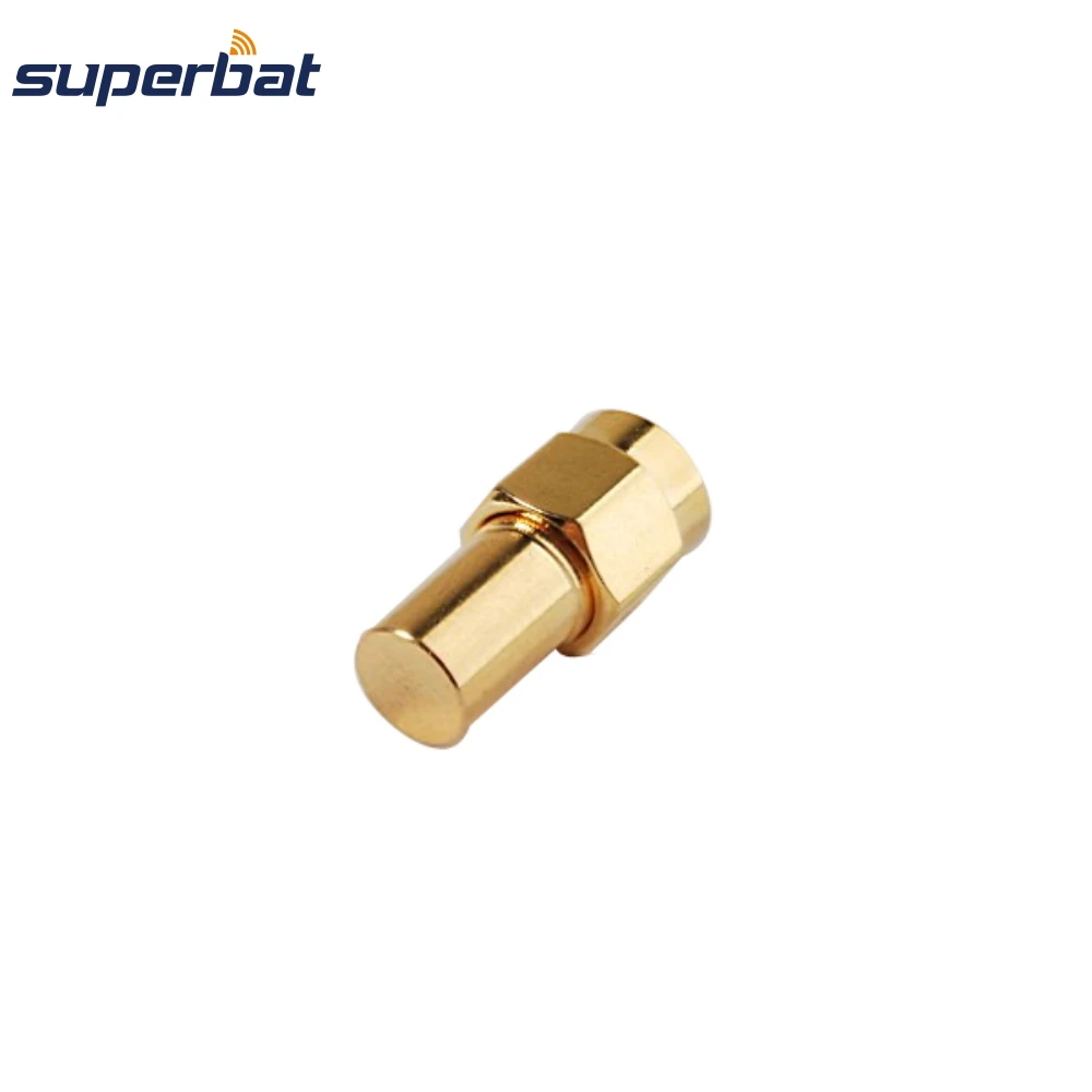 Superbat SMA 3GHz 50 OHM Termination LOADS Male RF Coaxial Connector Straight for Base Stations Antennas